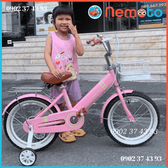 Xe đạp Nữ Xaming Màu Hồng Dễ Thương  Size 20 inch - Mã XM14
