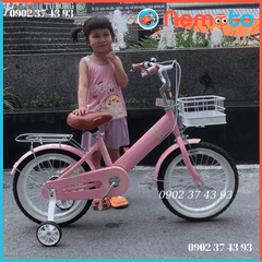 Xe đạp Nữ Xaming Màu Hồng Dễ Thương  Size 20 inch - Mã XM14