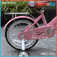Xe đạp Xaming Màu Hồng Dễ Thương cho bé gái từ Size 16inch - Mã XM14