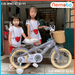 Xe Đạp Xaming Bé Gái Dễ Thương Size 16inch - Mã XM23