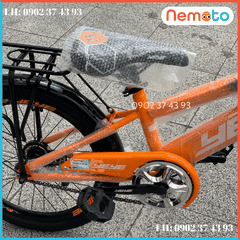 Xe Đạp Nam Khung 2 Sườn, Cổ Ngang Kèm Còi - Đèn Xe Size 20inch - Mã YEYE