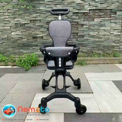 XE ĐẨY DU LỊCH GHẾ NỆM - GẤP GỌN CHO BÉ XD918