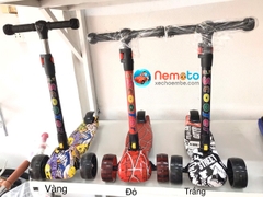 SCOOTER GRAFFITI CHO BÉ CÓ ĐÈN - NHẠC TX602