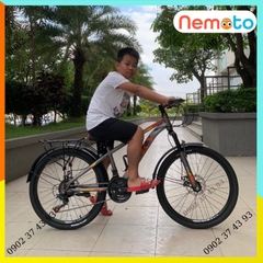 Xe Đạp Nam Cao Cấp Có Phuột,Thắng Đĩa Size 24inch - Mã VIC124