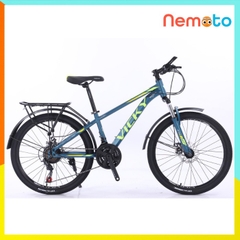 Xe Đạp Nam Cao Cấp Có Phuột,Thắng Đĩa Size 24inch - Mã VIC124