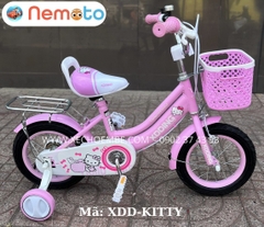 Xe Đạp Bé Gái Xinh Xắn Giá Rẻ Size 16 inch - Mã XDD-KITTY