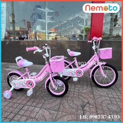 Xe Đạp Bé Gái Xinh Xắn Giá Rẻ Size 16 inch - Mã XDD-KITTY