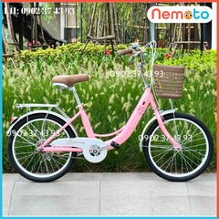 Xe Đạp Nữ 1 Gióng Cứng Cáp Size 20inch - Mã MINI 1 GIÓNG