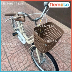 Xe Đạp Nữ 2 Gióng Cứng Cáp Cao Cấp Size 20inch - Mã MINI 2 GIÓNG
