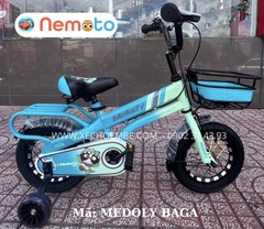 Xe Đạp Trẻ Em Khung Liền Cứng Cáp Size 12 inch - Mã MEDOLY BAGA