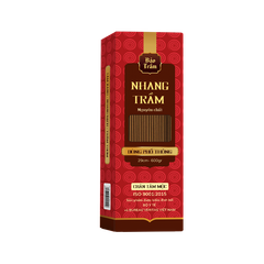 Nhang Trầm Hương Phổ Thông - Hộp Đỏ - Chân tăm mộc