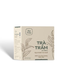 Trà Trầm Hương Lá Non - Hộp Beige - 50 g