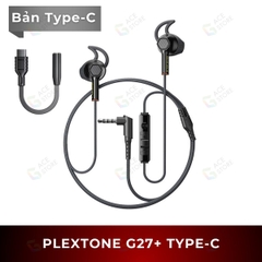 [Chính hãng] Tai Nghe Gaming Plextone G27 Plus – Mic Rõ, Âm Thanh Gaming | Jack 3.5mm / Adapter Type-C