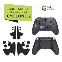 Miếng Dán Grip Tape 3M Chống Trượt Cho Tay cầm GameSir Cyclone 2 Full Bộ Đủ Nút