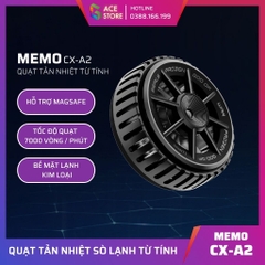 Memo CX-A2 | Quạt tản nhiệt sò lạnh từ tính dành cho điện thoại và iPad có đèn LED