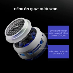 Flydigi B8X | Quạt tản nhiệt sò lạnh từ tính dành cho điện thoại và máy tính bảng