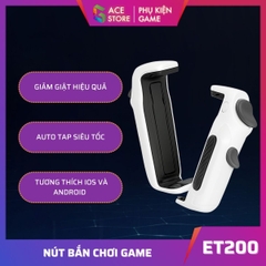 [Chính hãng] Nút Bắn Chơi Game Gace Gaming ET200 – Phụ Kiện PUBG/Free Fire, Auto Tap, Giảm Giật, Nút Bắn Điện Thoại