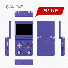 Anbernic RG34XXSP - Máy Chơi Game Retro Gập Gọn Siêu Di Động, Cài Sẵn Game Chất Lượng (Thẻ Nhớ 64GB)