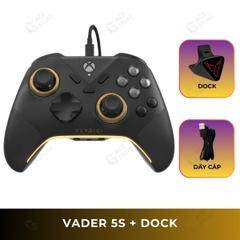 [Chính hãng] Tay cầm chơi game FLYDIGI VADER 5S | FORCEFLEX™ Hall Effect Joystick | Trigger 2 Chế Độ | 6 Nút phụ tuỳ biến