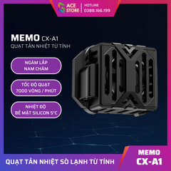 Memo CX-A1 | Quạt tản nhiệt điện thoại sò lạnh siêu lạnh dành cho điện thoại và iPad