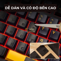 Bộ miếng dán grip tape bàn phím TalonGames - Gace Store Phân Phối Chính Hãng