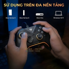 [Chính hãng] Tay cầm chơi game FLYDIGI VADER 5S | FORCEFLEX™ Hall Effect Joystick | Trigger 2 Chế Độ | 6 Nút phụ tuỳ biến