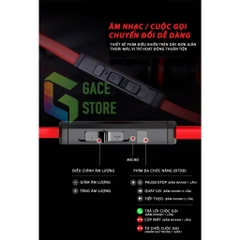 Plextone RX1 | Tai Nghe Chơi Game Với Dual Mic, Jack 3.5mm, Sử Dụng Điện Thoại, Laptop, PC