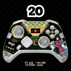 Miếng Dán Decal Cao Cấp Cho Flydigi Apex 5 Elite – EVA-01, EVA-02, MiKu, Wuchang, Demon Slayer, Zenless Zone Zero