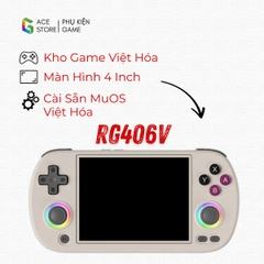 Anbernic RG40XX H Màn Hình Ngang - Máy chơi game Retro giả lập hỗ trợ xuất TV và tay cầm chơi game