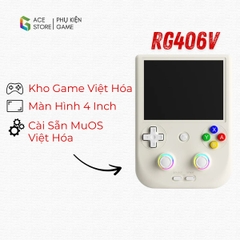 Máy Chơi Game ANBERNIC RG406V – Android 13, Chip Unisoc T820, Màn IPS 4 Inch, Hỗ Trợ 5G & LED RGB
