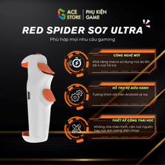 Nút bắn chơi game hỗ trợ ghìm tâm, Autotap RED Spider PRO S07 Ultra dành cho IOS và Android | Gace Store