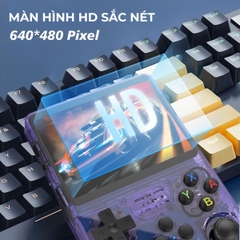 Máy Chơi Game R36S - BH 12 Tháng - Tặng Kèm Thẻ 64GB Cài Sẵn 15.000 Games Retro