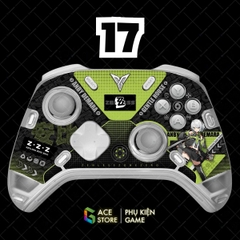 Miếng Dán Decal Cao Cấp Cho Flydigi Apex 5 Elite – EVA-01, EVA-02, MiKu, Wuchang, Demon Slayer, Zenless Zone Zero