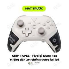 [Ảnh thật] Grip Tape Flydigi Dune Fox, Vader 4 Pro  – Miếng Dán 3M Chống Trượt Full Bộ Chính Hãng