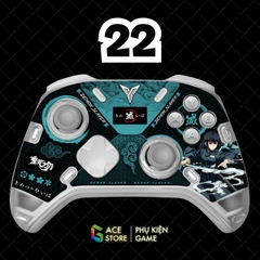 Miếng Dán Decal Cao Cấp Cho Flydigi Apex 5 Elite – EVA-01, EVA-02, MiKu, Wuchang, Demon Slayer, Zenless Zone Zero