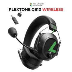 Tai nghe chơi game không dây Plextone G810 LED Light E-Sport Gaming, có mic tháo rời