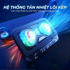 [Có sẵn] Quạt tản nhiệt gaming Z36C – Công nghệ làm mát Dual Core - LED RGB Gaming