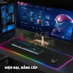 Bàn Di Chuột RGB, Lót Chuột Pad đèn led RGB dày 4mm siêu bền