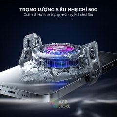 Plextone UF1  | Quạt tản nhiệt từ tính dành cho điện thoại 2 chế độ làm lạnh
