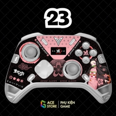 Miếng Dán Decal Cao Cấp Cho Flydigi Apex 5 Elite – EVA-01, EVA-02, MiKu, Wuchang, Demon Slayer, Zenless Zone Zero