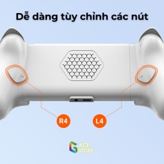 Tay cầm chơi game Gamwing AB01 - Máy chơi game hỗ trợ đa nền tảng với sạc nhanh và jack tai nghe 3.5mm cho Switch, Android, iOS, PC | Gace Store