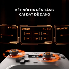 Tay Cầm Chơi Game BigBig Won Aether hỗ trợ đa nền tảng, Hall Trigger, Hall Joystick