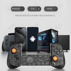 Tay Cầm GameSir X5s Limited Zendless Zone Zero – Không dây Đa Nền Tảng Hỗ Trợ Switch2/Android/PC