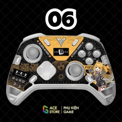 Miếng Dán Decal Cao Cấp Cho Flydigi Apex 5 Elite – EVA-01, EVA-02, MiKu, Wuchang, Demon Slayer, Zenless Zone Zero