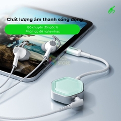 Plextone GS1 Pro – Jack chuyển Type-C sang 3.5mm kiêm sạc nhanh 60W