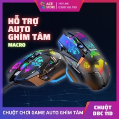 Chuột chơi game Demon Baron Claw 11D | Hỗ trợ auto ghìm tâm, macro cho game