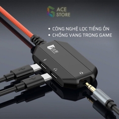 GAMWING AX100 3IN1 | Hub chuyển đổi đa năng hỗ trợ sac nhanh 60W, cổng tai nghe type C và 3.5mm