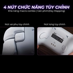 Tay Cầm 8BitDo Ultimate 2 Wireless 1000Hz – TMR Stick Chống Drift – Dock Sạc | PC & Android