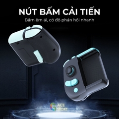 Tay Cầm Chơi Game Rawm F2 - Độ Trễ Thấp, Joystick Nhạy, Hỗ Trợ Autotap | Tay Cầm Tương Thích Điện Thoại & Máy Tính Bảng