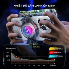 Plextone UF1  | Quạt tản nhiệt từ tính dành cho điện thoại 2 chế độ làm lạnh